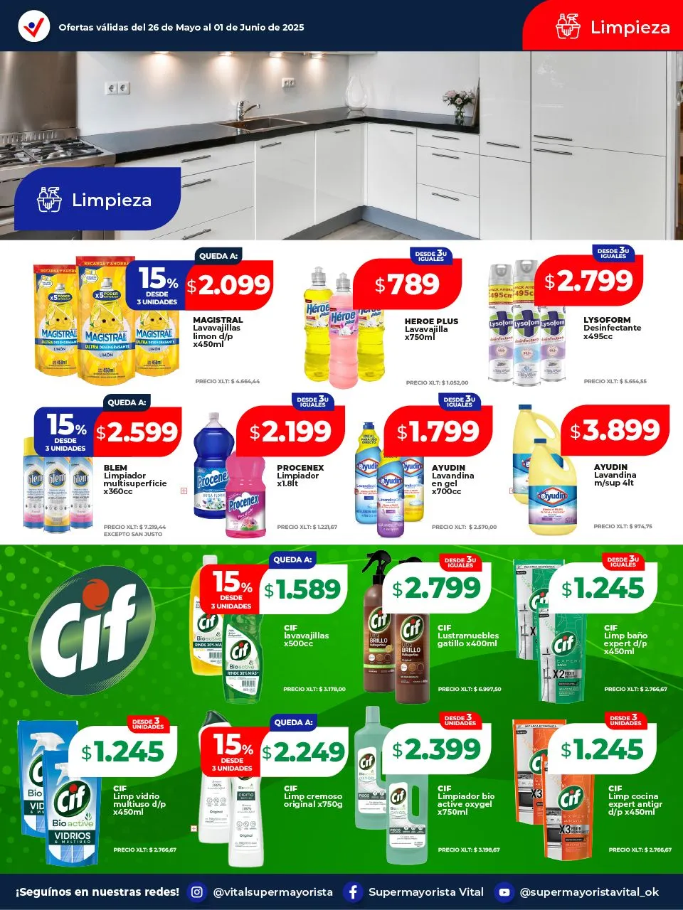 Ofertas de Vital Ofertas 26 de mayo al 1 de junio 2025 - Página 5 del catálogo