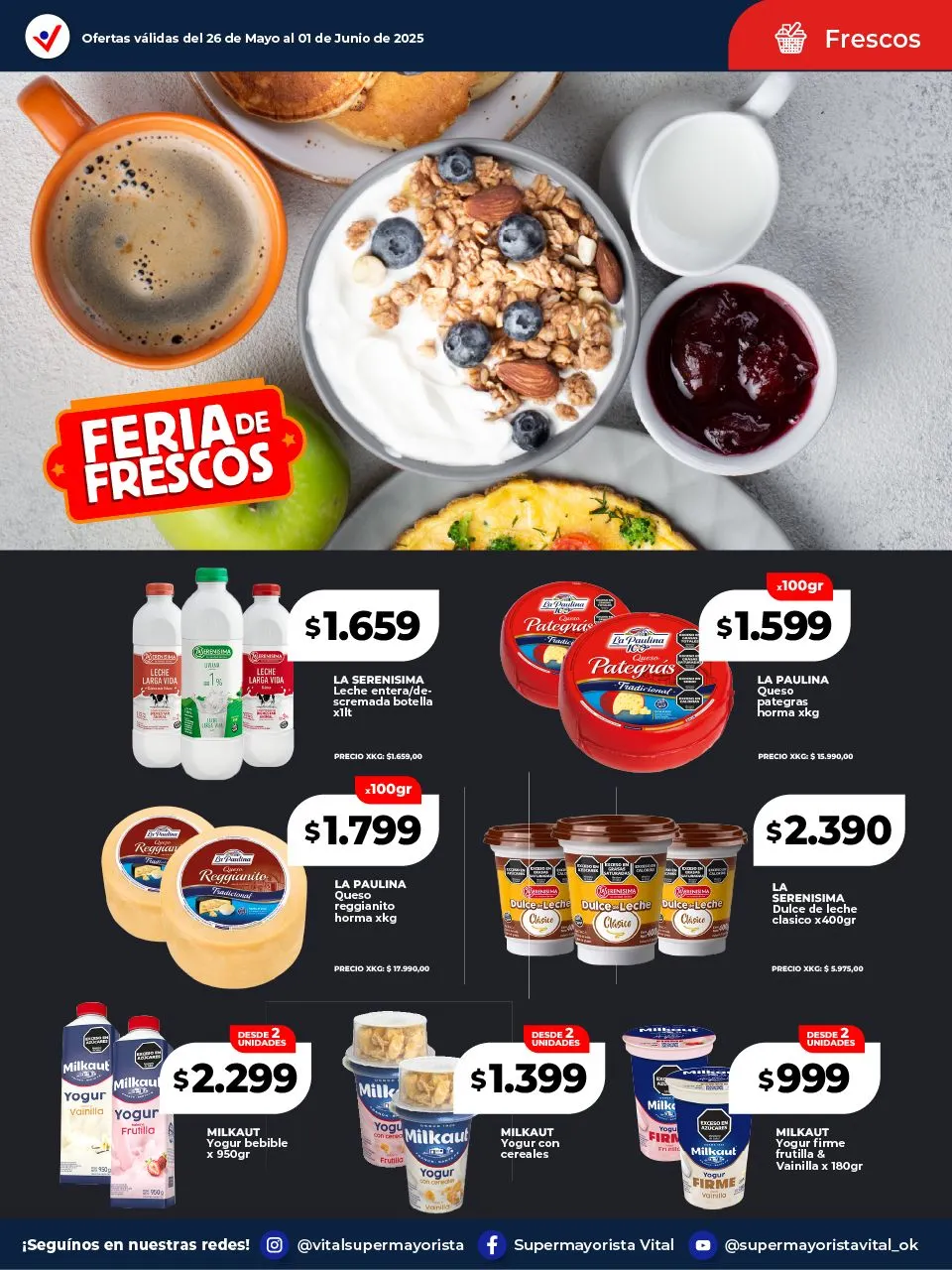 Ofertas de Vital Ofertas 26 de mayo al 1 de junio 2025 - Página 12 del catálogo