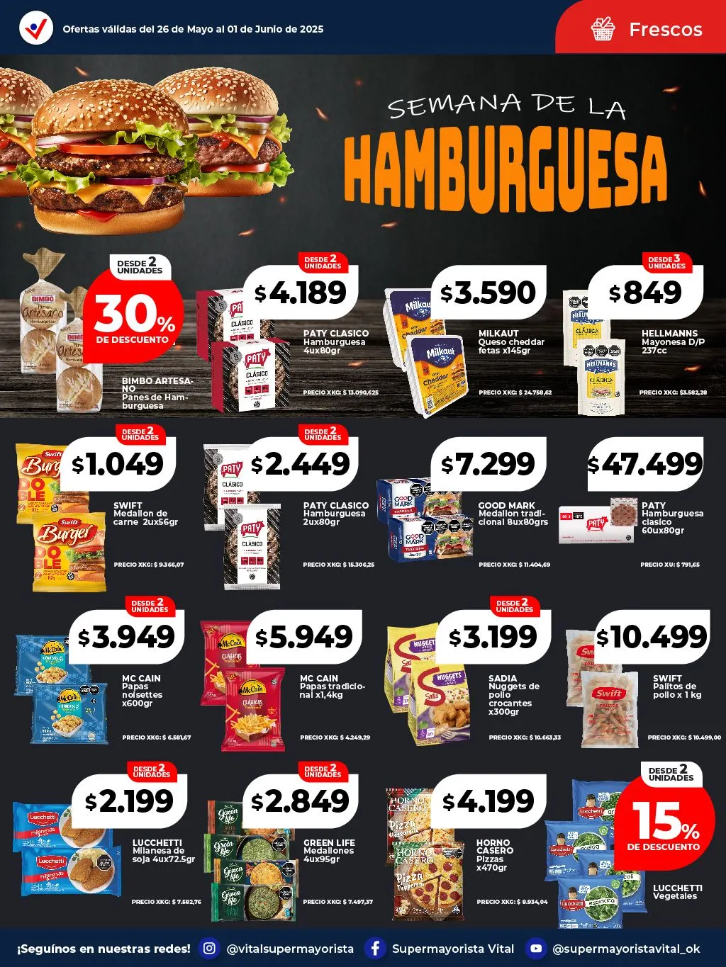 Ofertas de Vital Ofertas 26 de mayo al 1 de junio 2025 - Página 13 del catálogo