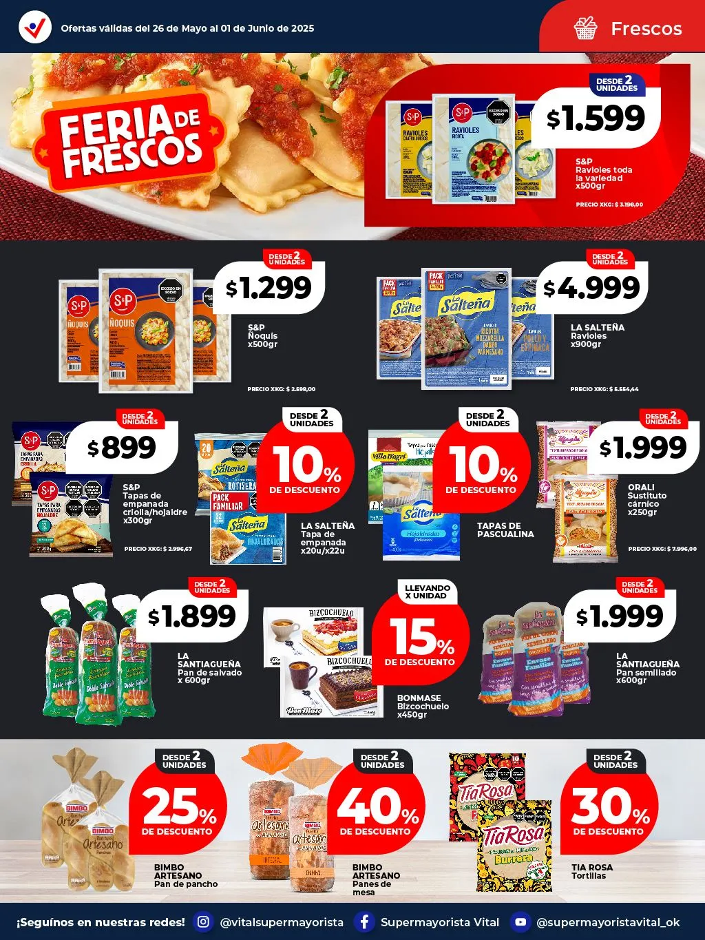 Ofertas de Vital Ofertas 26 de mayo al 1 de junio 2025 - Página 14 del catálogo