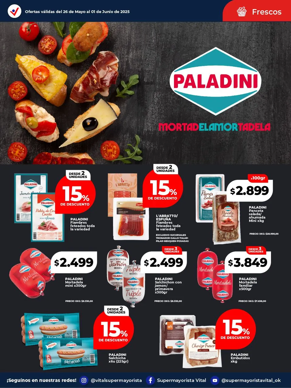 Ofertas de Vital Ofertas 26 de mayo al 1 de junio 2025 - Página 15 del catálogo