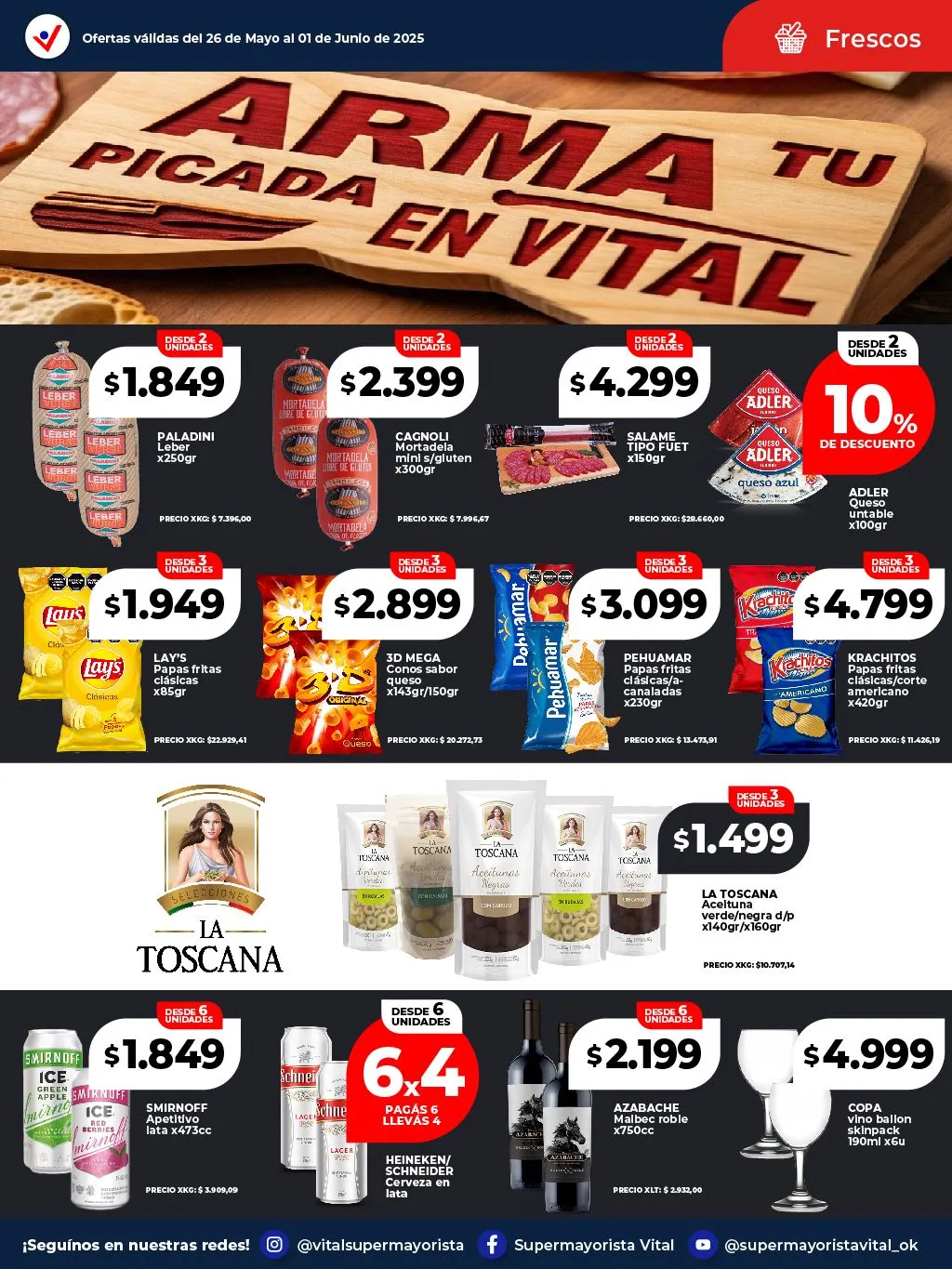 Ofertas de Vital Ofertas 26 de mayo al 1 de junio 2025 - Página 16 del catálogo