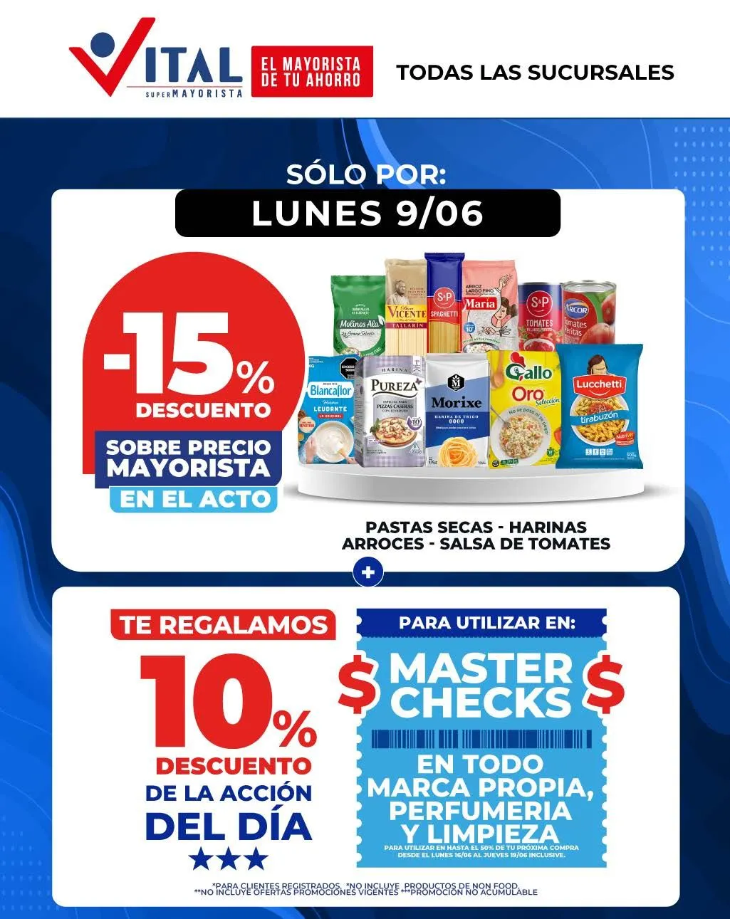 Ofertas de Ofertas solo por HOY Vital 9 de junio al 9 de junio 2025 - Página 1 del catálogo