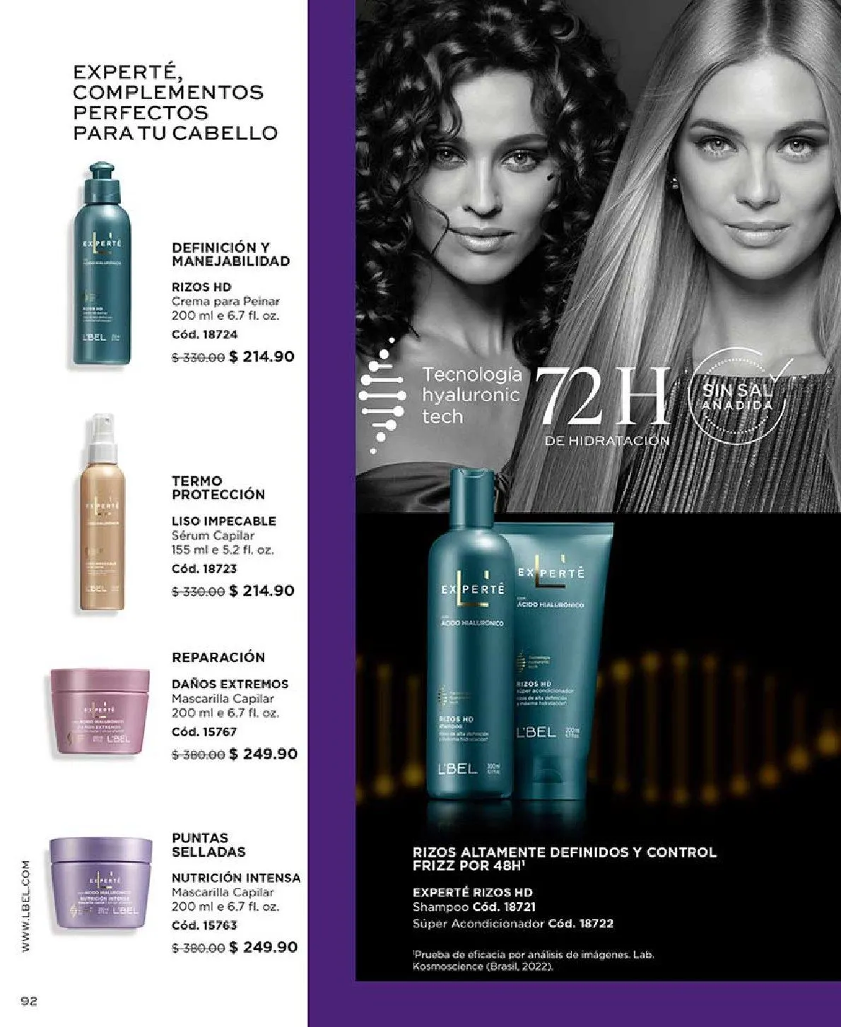 Catálogo de  L'Bel catálogos y ofertas 2 de marzo al 31 de marzo 2026 - Pagina 92