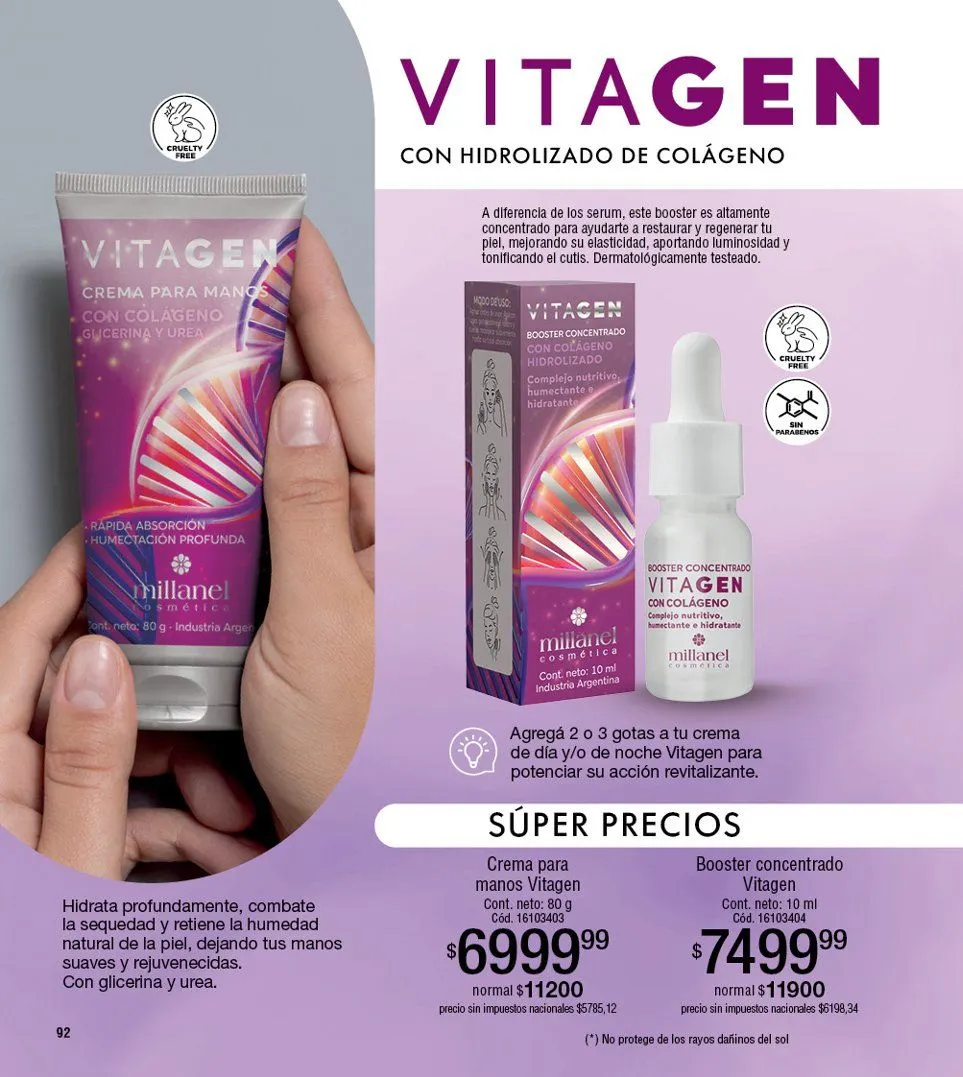 Ofertas de Ofertas Millanel  22 de junio al 20 de julio 2026 - Página 92 del catálogo