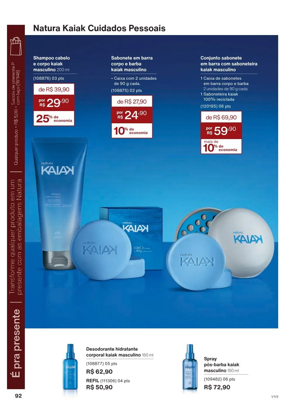 Encarte de Natura Ofertas 1 de outubro até 31 de outubro 2025 - Pagina 92