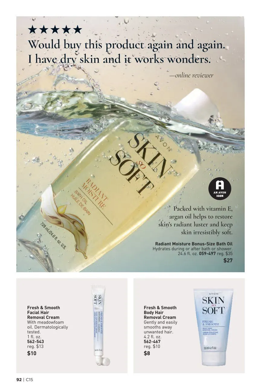 Weekly ad  Avon Sales from July 21 to July 31 2026 - Page 92