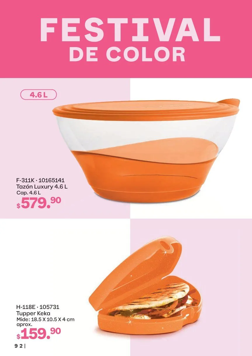 Catálogo de Tupperware catálogos y ofertas 24 de febrero al 31 de marzo 2026 - Pagina 72
