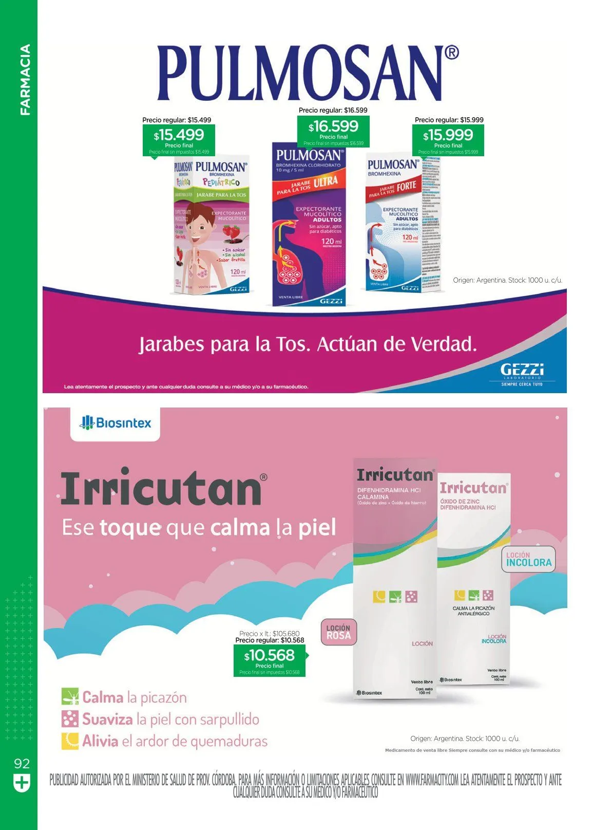 Ofertas de Farmacity Ofertas 2 de junio al 22 de junio 2026 - Página 92 del catálogo