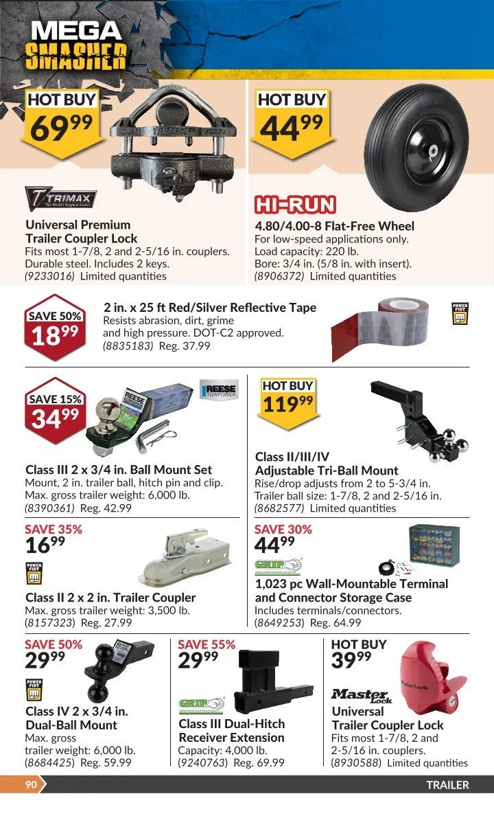 Princess Auto flyers from March 11 to March 23 2025 - flyer page 97