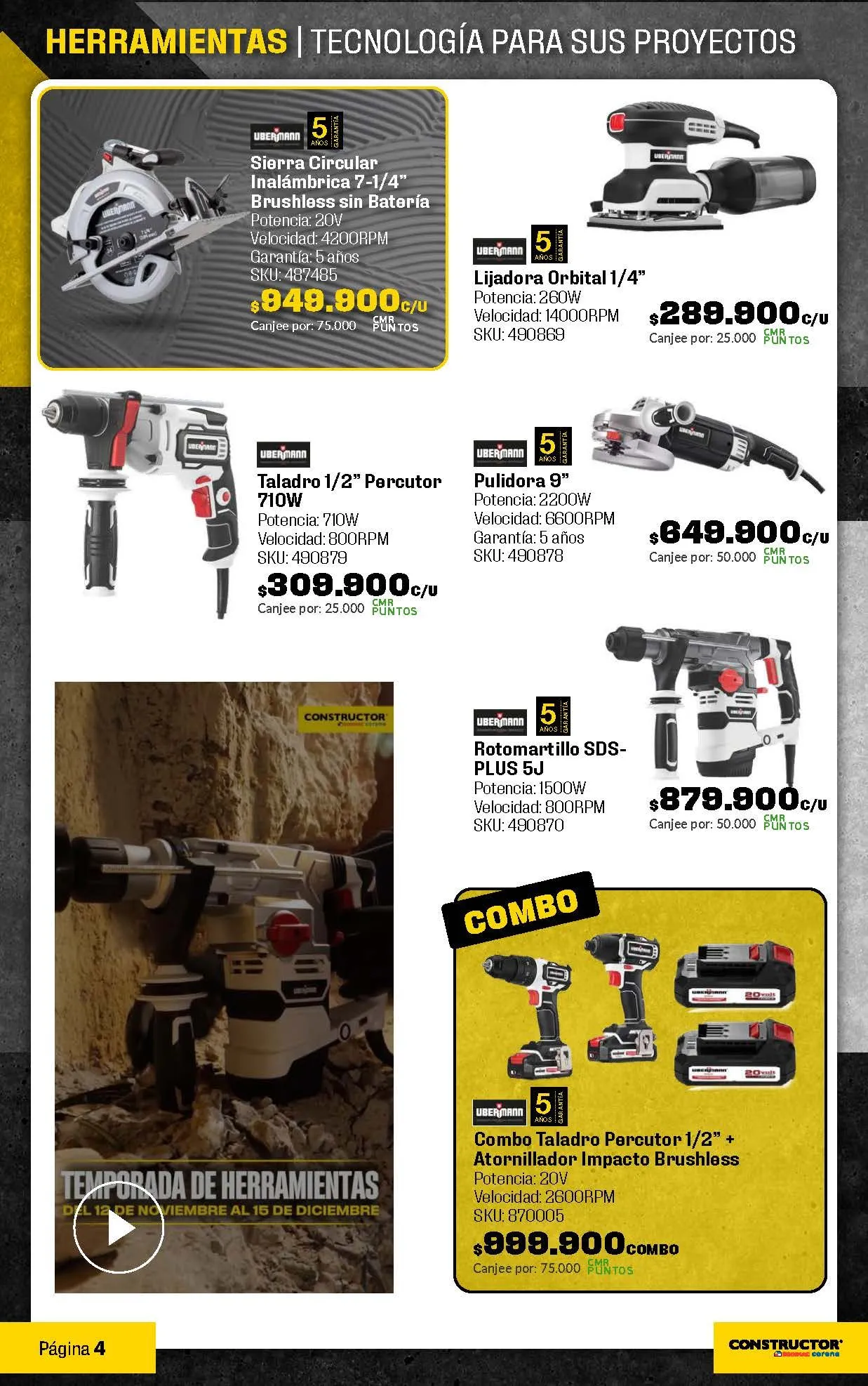 Catalogo de Homecenter Catalogo de herramientas 3 de diciembre al 15 de diciembre 2024 - Pag 16