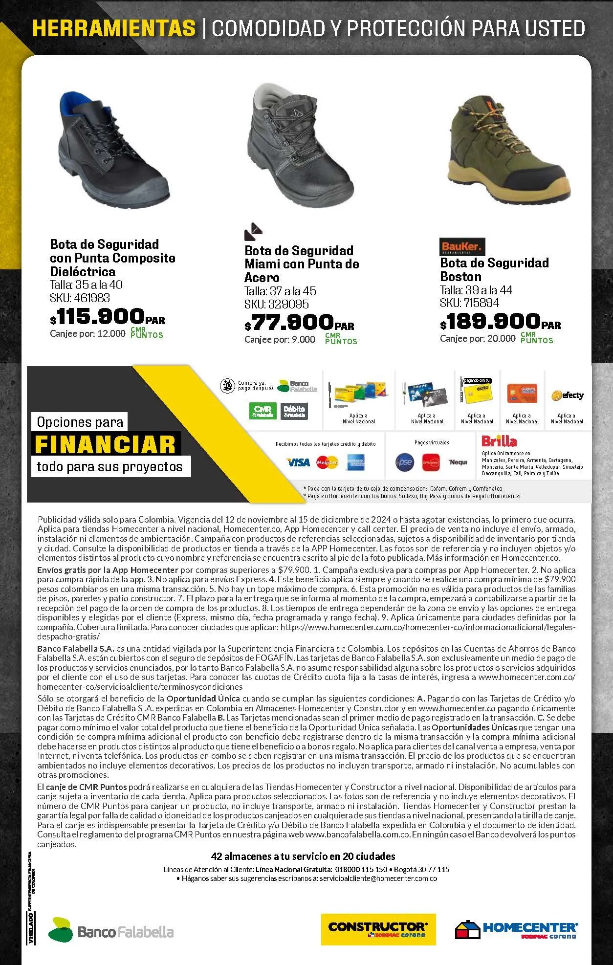 Catalogo de Homecenter Catalogo de herramientas 3 de diciembre al 15 de diciembre 2024 - Pag 20