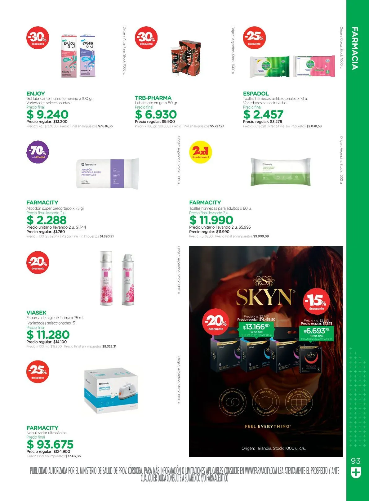 Ofertas de Farmacity Ofertas 1 de julio al 22 de julio 2026 - Página 93 del catálogo