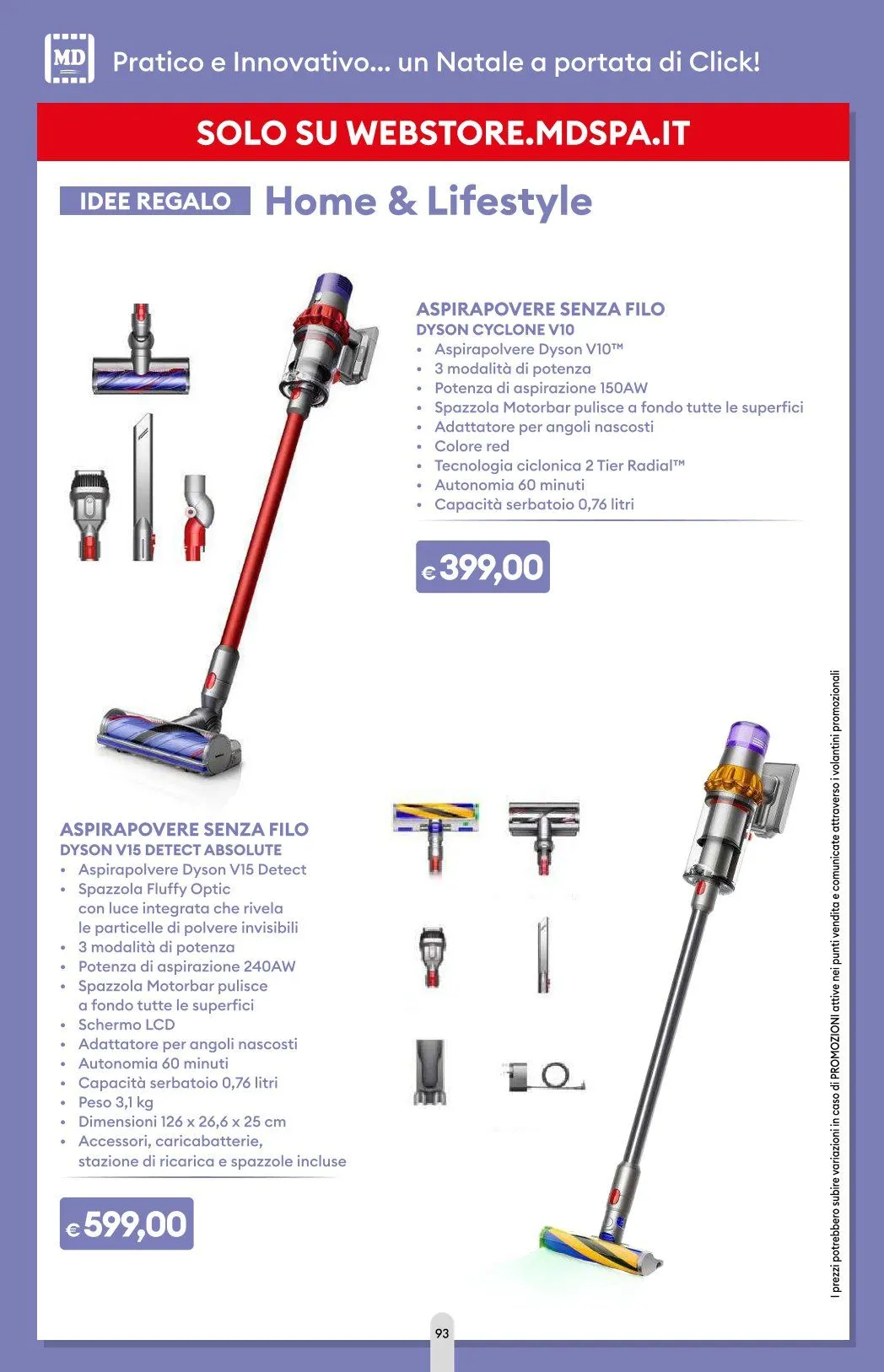 MD Discount Volantino da 15 dicembre a 31 dicembre di 2025 - Pagina del volantino 93
