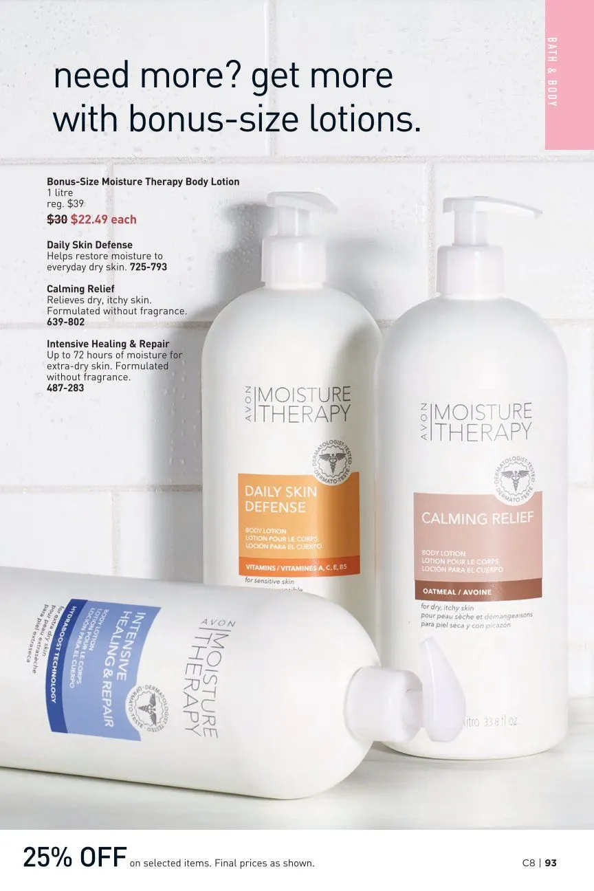 Avon Sales from April 7 to April 20 2026 - flyer page 93