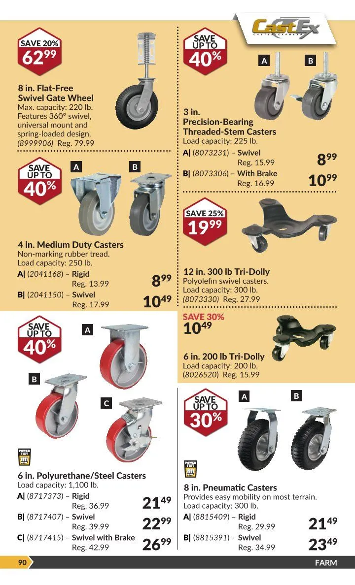 Princess Auto Sales from March 25 to April 6 2025 - flyer page 99