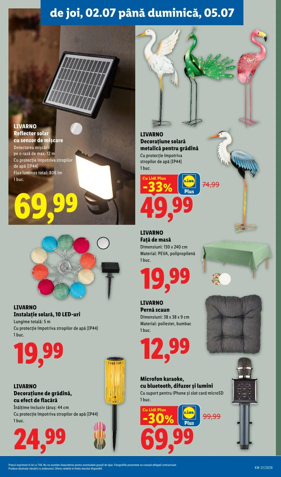 Catalog Oferte de neratat Lidl de la 29 iunie până la 5 iulie 2026 - Revista Pagina 93