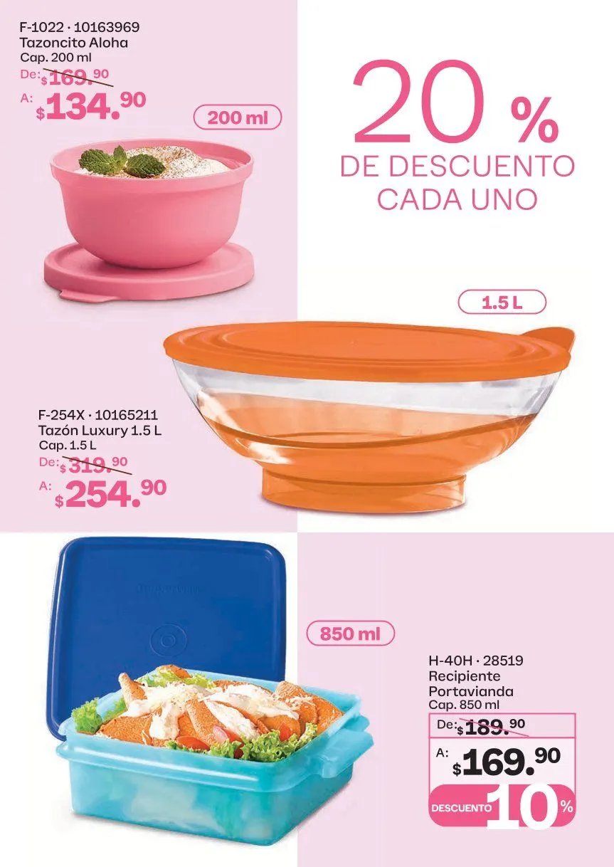Catálogo de Tupperware catálogos y ofertas 24 de febrero al 31 de marzo 2026 - Pagina 73