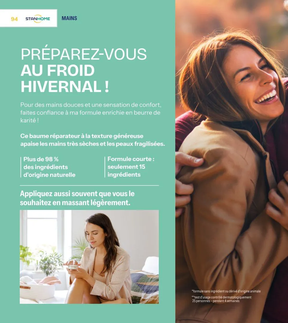 Catalogues Stanhome du 20 octobre au 9 novembre 2025 - Catalogue page 94