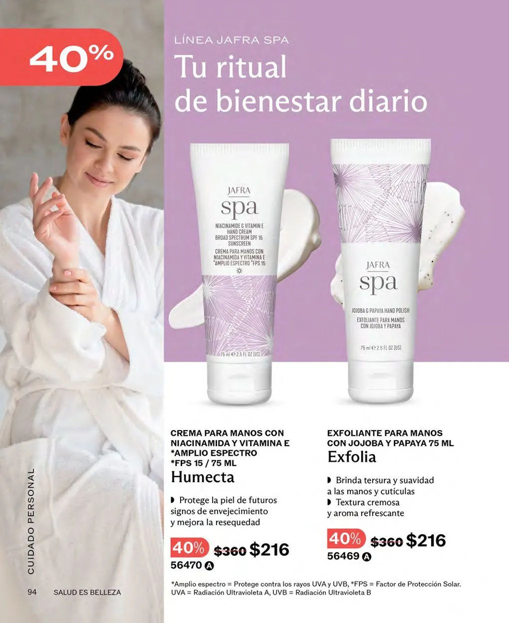 Catálogo de Ofertas Jafra 1 de marzo al 31 de marzo 2026 - Pagina 94