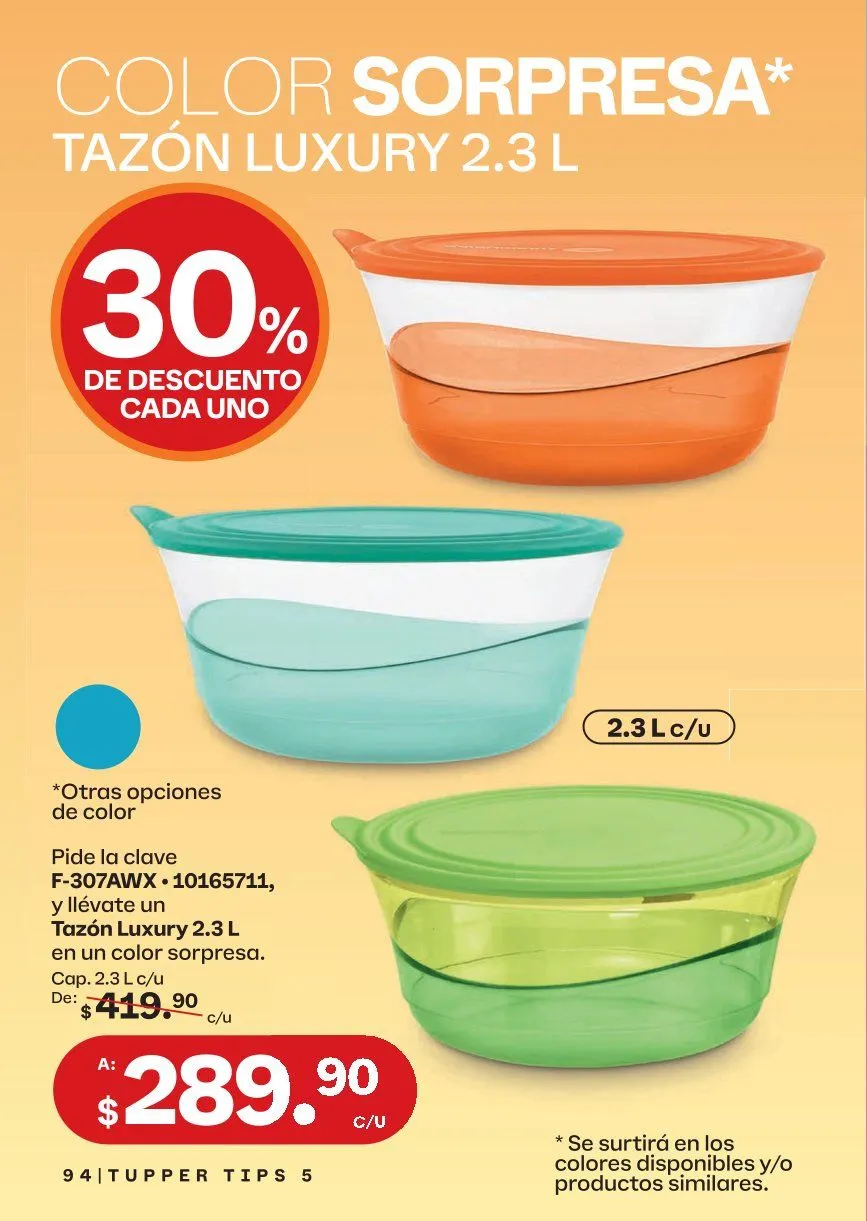 Catálogo de Tupperware Ofertas 17 de abril al 20 de mayo 2026 - Pagina 94