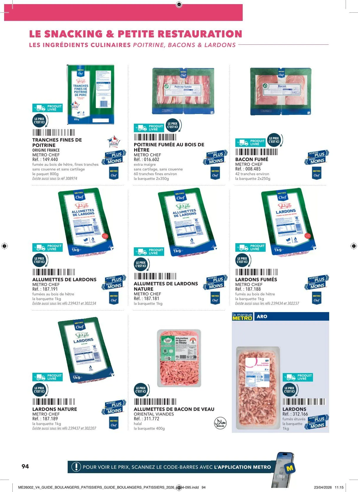 CATALOGUE du 29 avril au 31 mai 2026 - Catalogue page 94