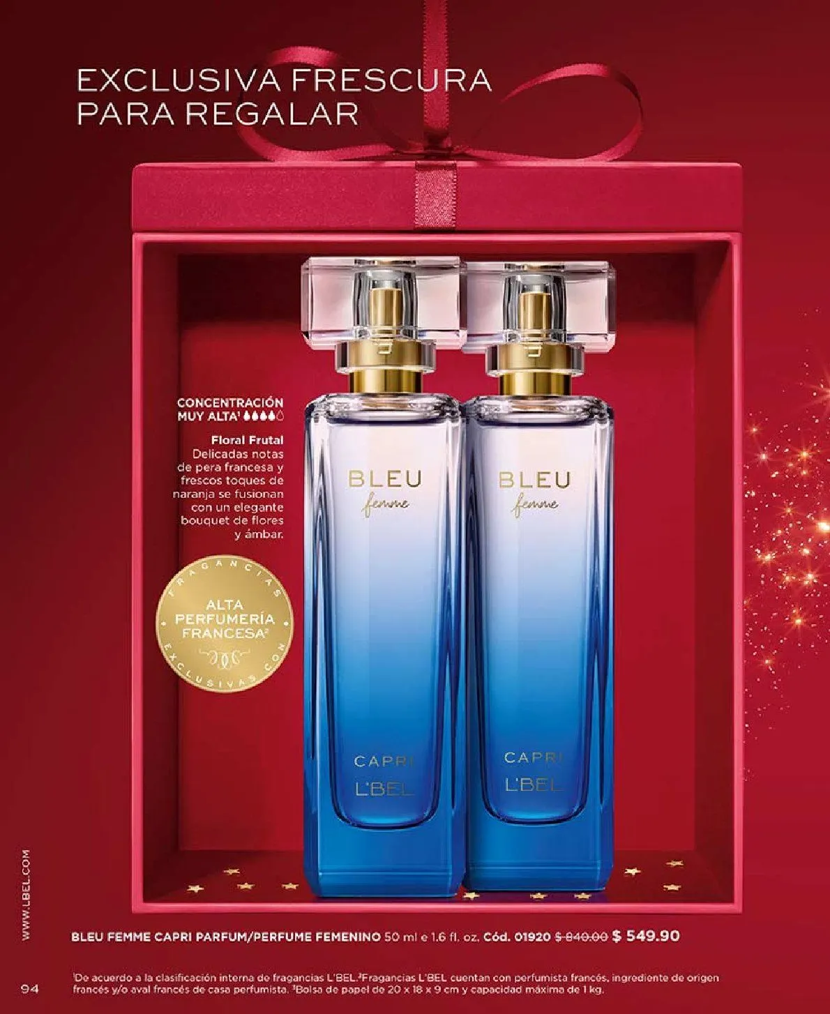 Catálogo de L'Bel Ofertas 1 de diciembre al 31 de diciembre 2025 - Pagina 94