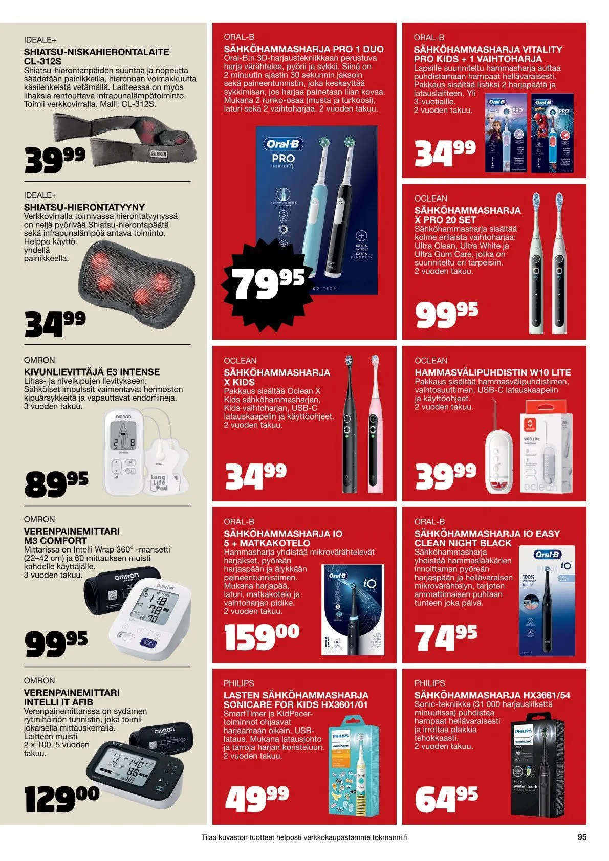  Tokmanni Tarjoukset voimassa alkaen 28. marraskuuta - 24. joulukuuta 2025 - Tarjouslehti sivu 95