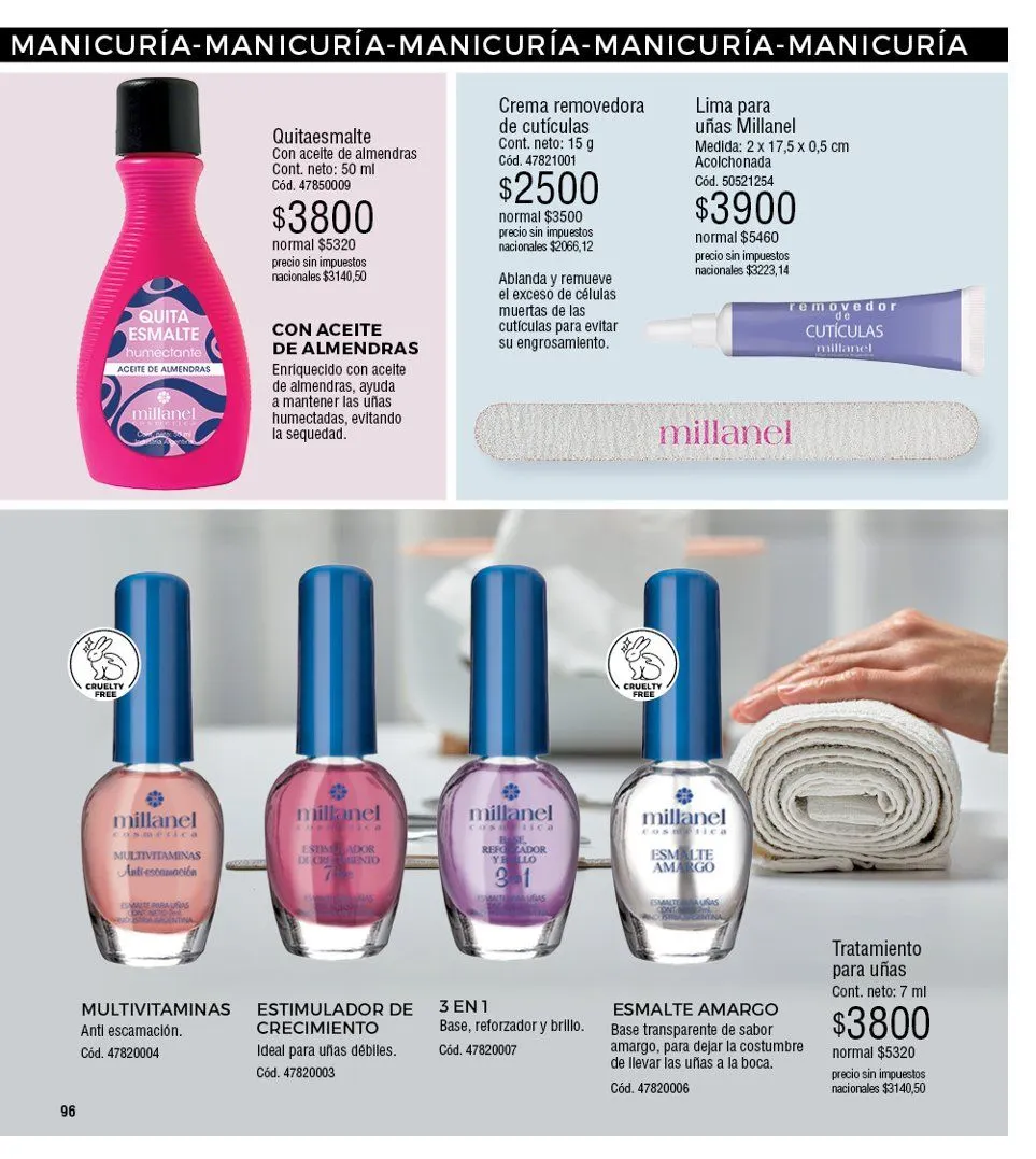 Ofertas de  Ofertas Millanel  20 de julio al 16 de agosto 2026 - Página 96 del catálogo