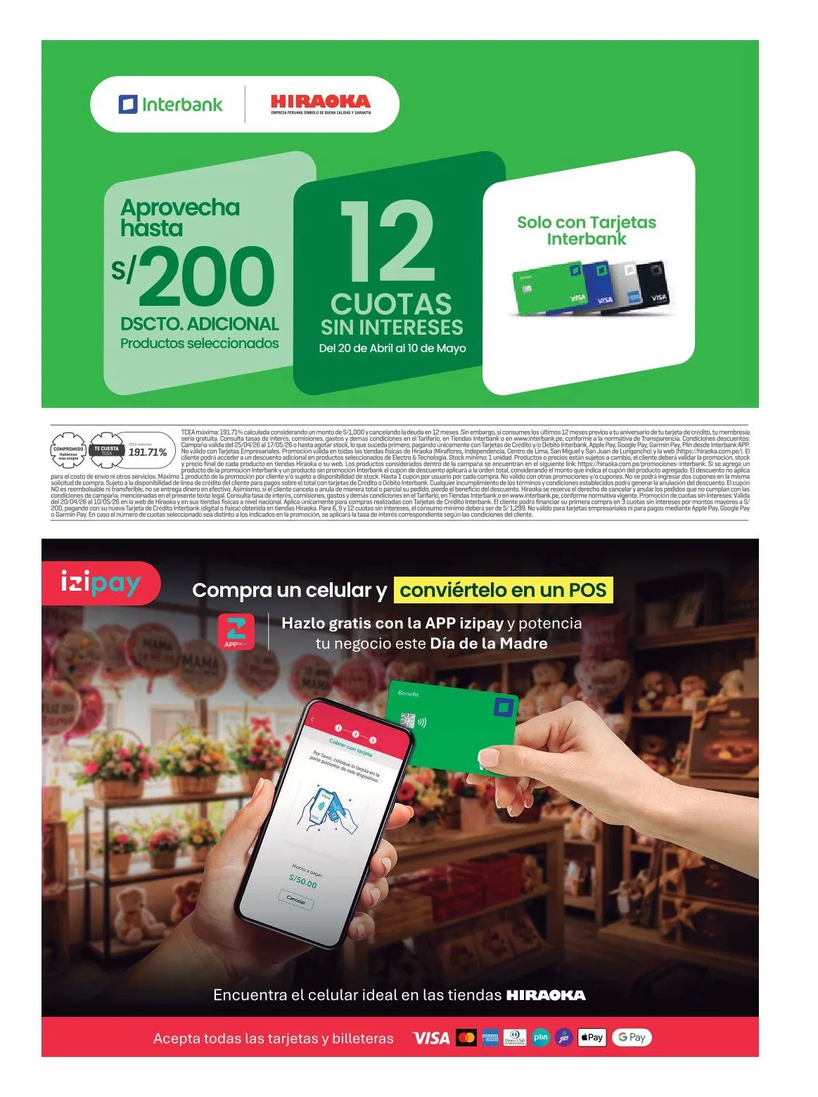 Catalogo de Hiraoka Ofertas 25 de abril al 17 de mayo 2026 - Pag 96