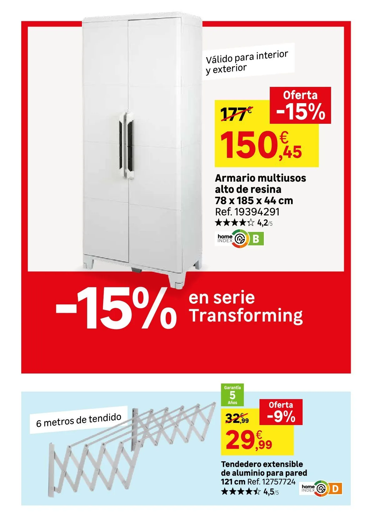 Catálogo de Leroy Merlin Ofertas 26 de mayo al 22 de junio 2026 - Página 96