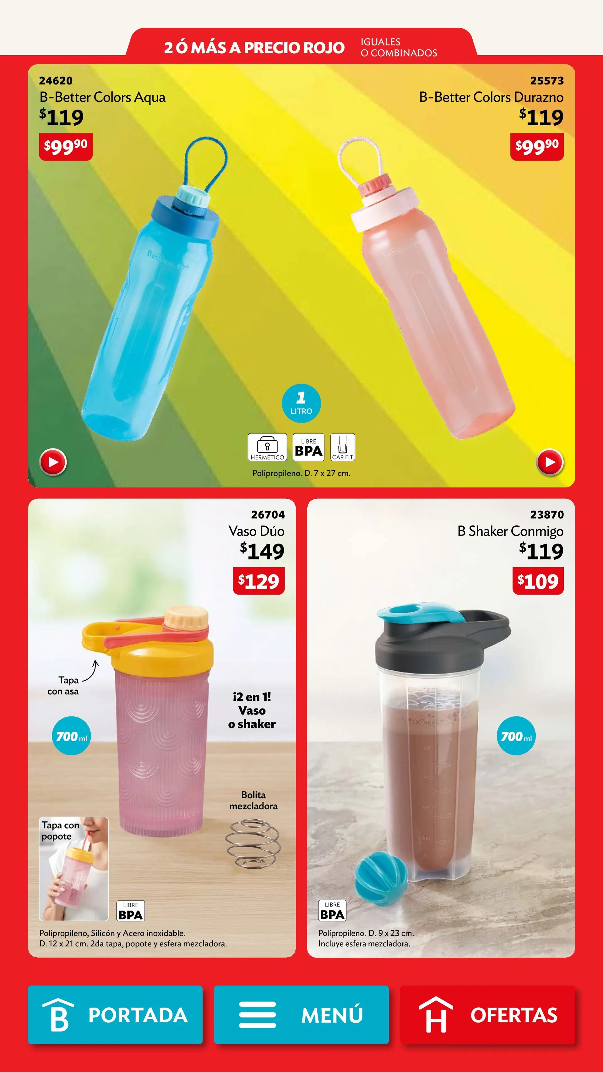 Catálogo de BetterWare Ofertas 1 de julio al 31 de julio 2026 - Pagina 96