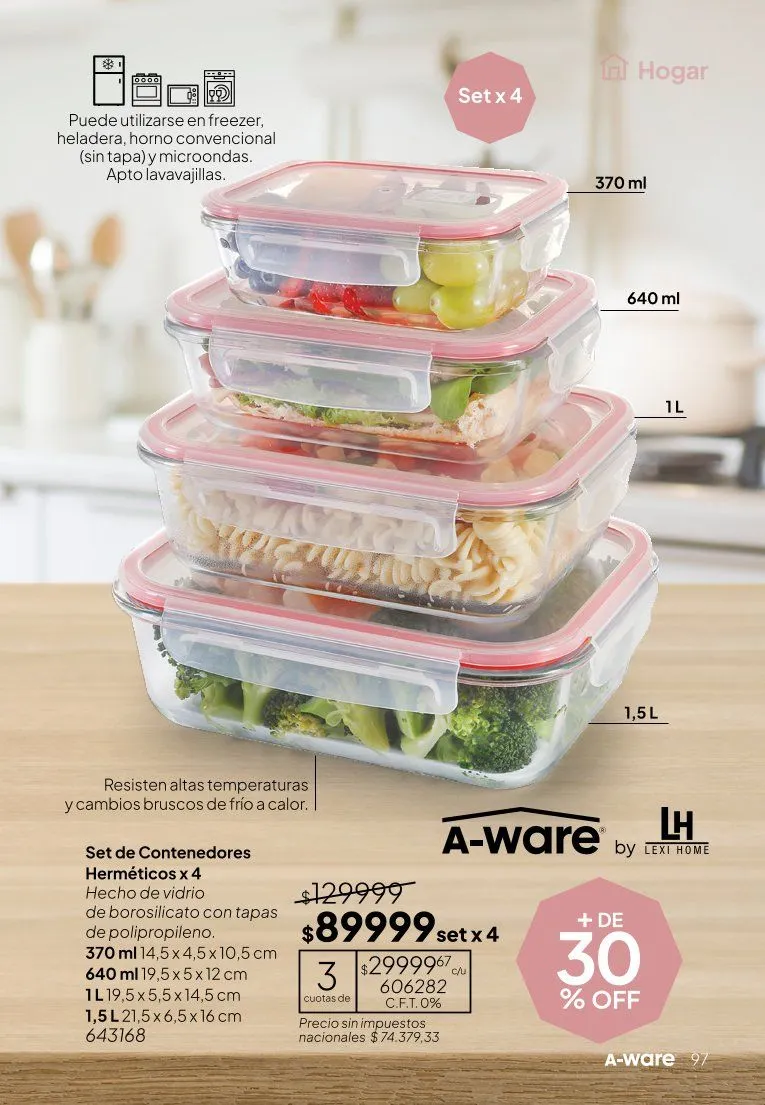 Ofertas de  Ofertas Tupperware  9 de junio al 30 de junio 2026 - Página 97 del catálogo