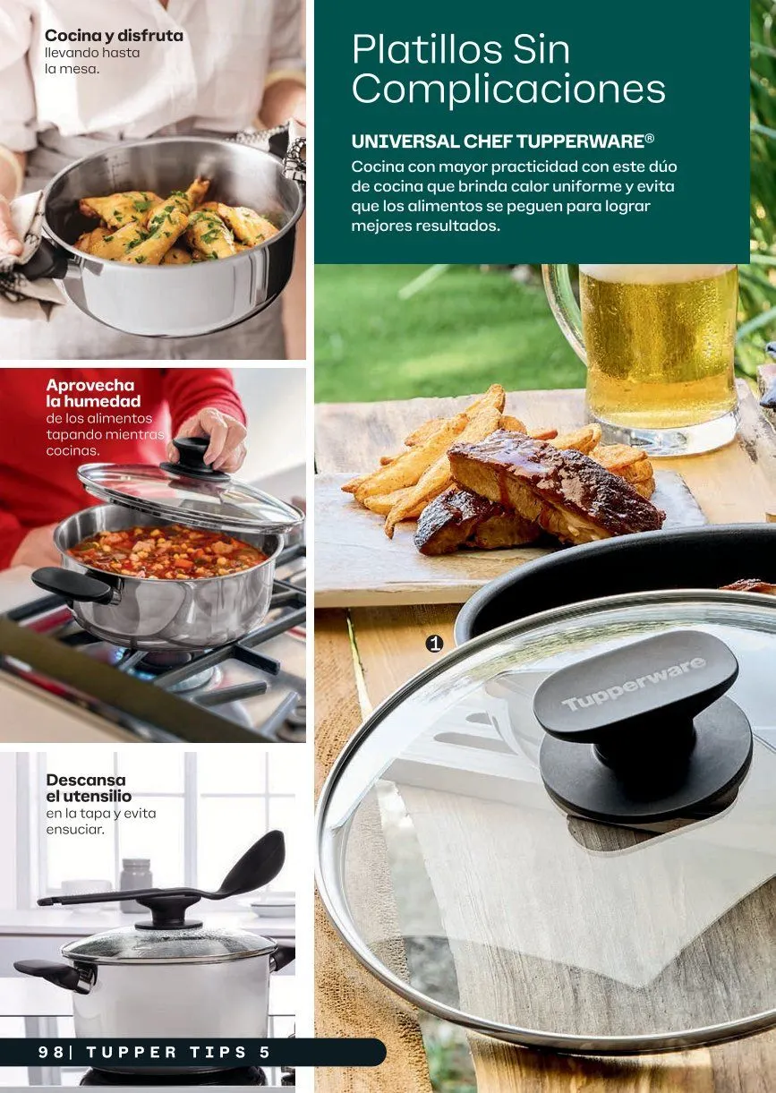 Catálogo de Tupperware Ofertas 17 de abril al 20 de mayo 2026 - Pagina 98