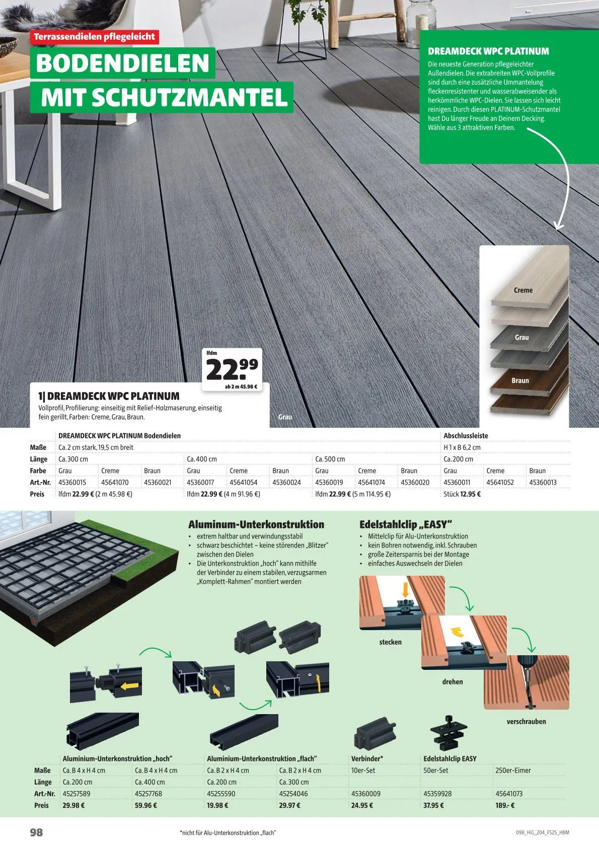 Hagebau Prospekt von 21. Mai bis 31. Dezember 2025 - Prospekt seite 99