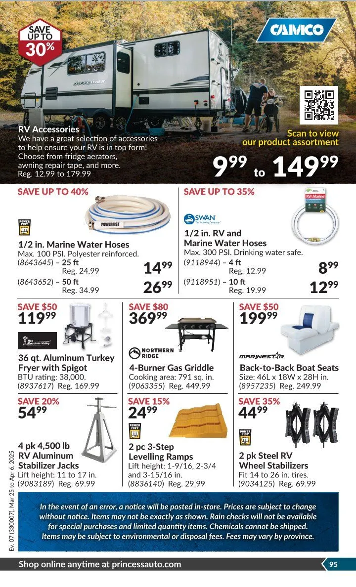 Princess Auto Sales from March 25 to April 6 2025 - flyer page 92