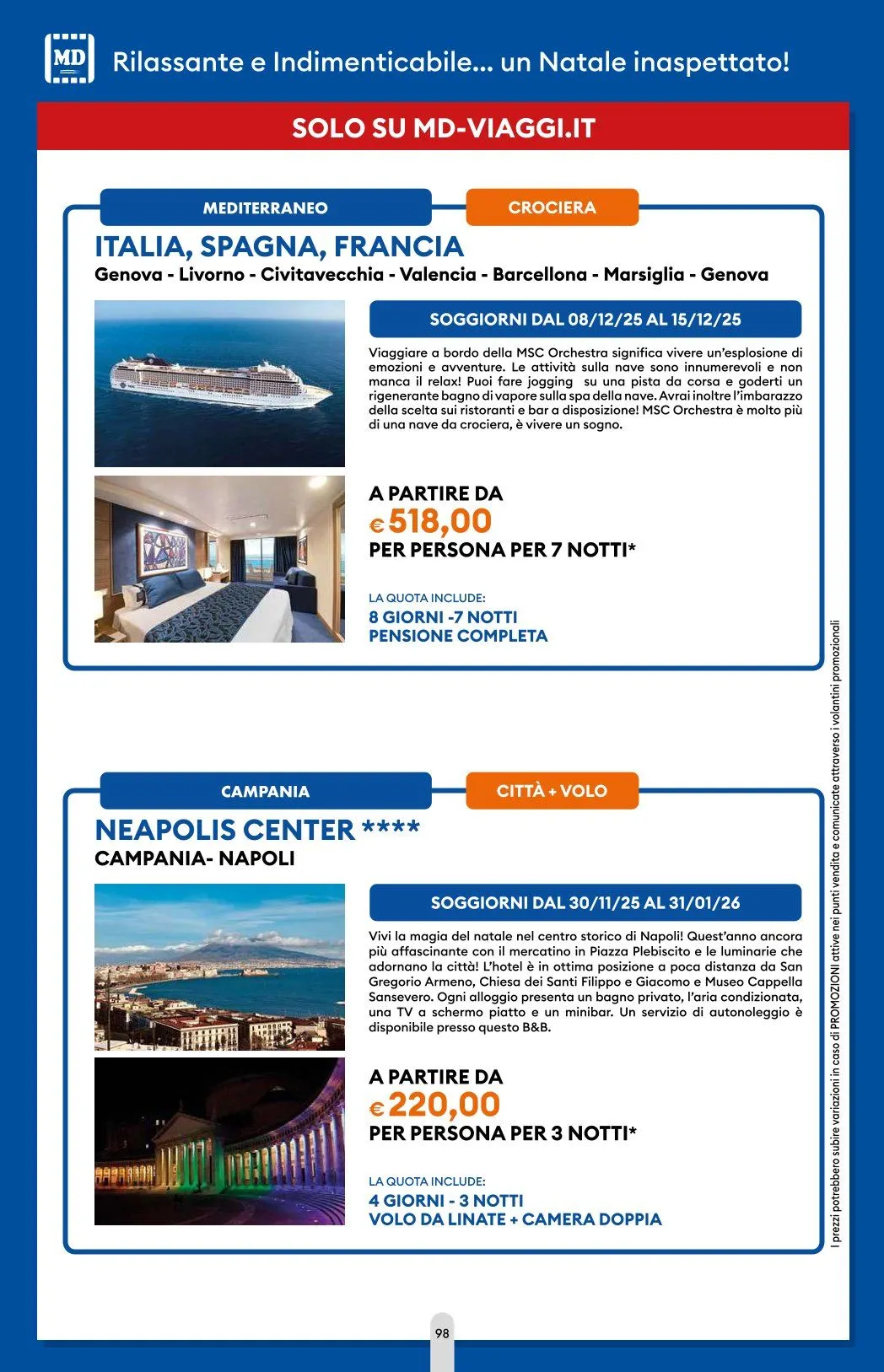 MD Discount Volantino  da 15 dicembre a 31 dicembre di 2025 - Pagina del volantino 98