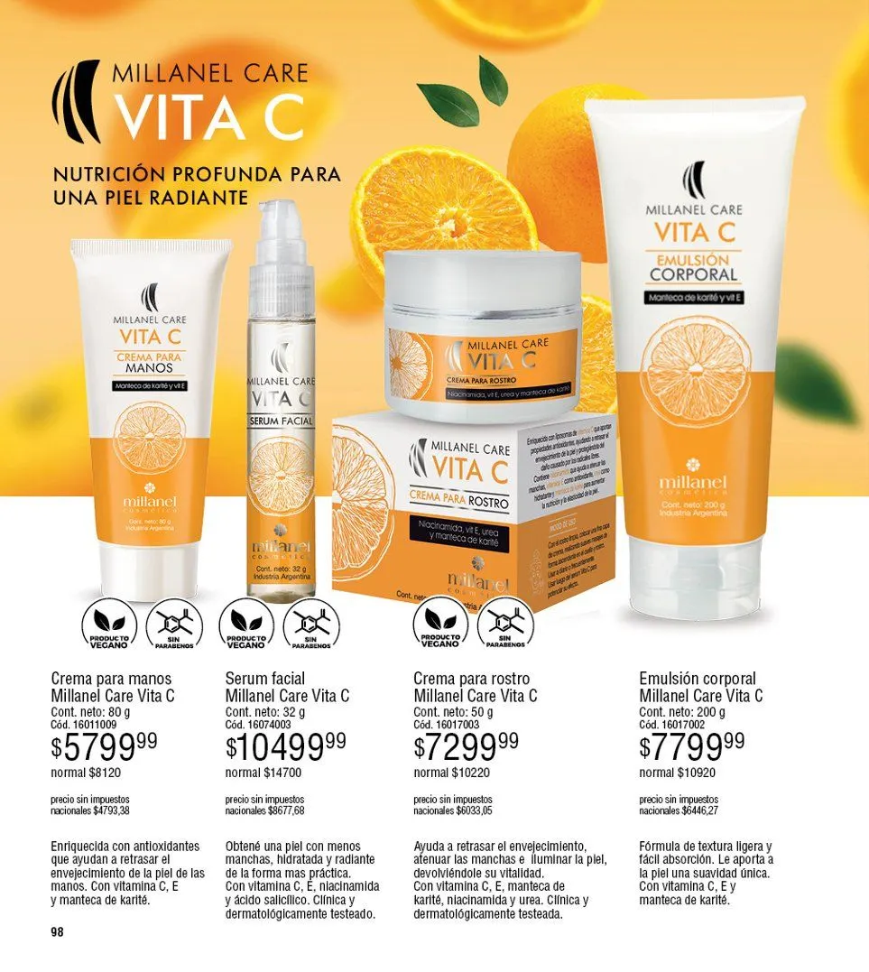Ofertas de Catalogo Millanel 20 de octubre al 10 de noviembre 2025 - Página 98 del catálogo