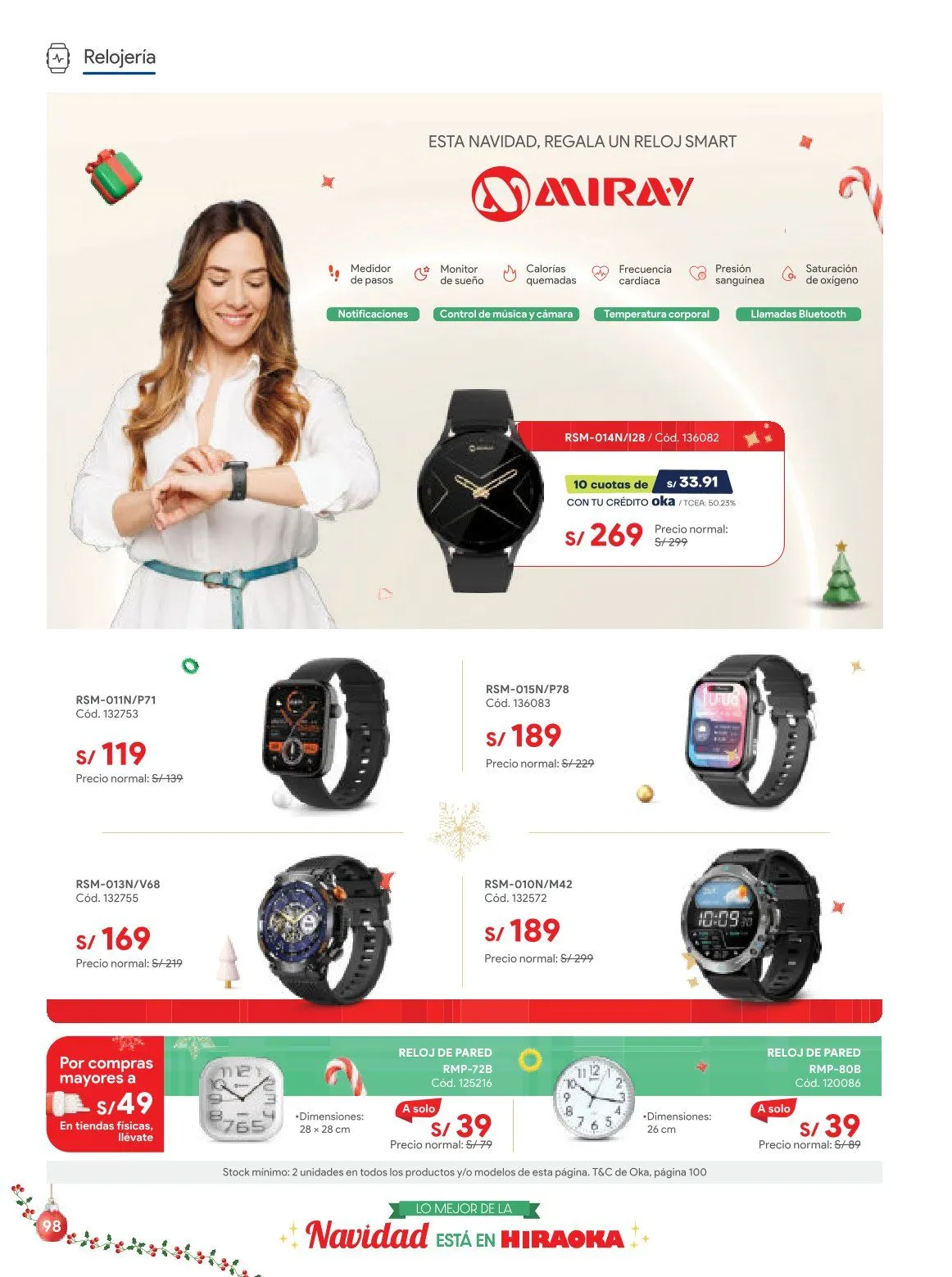 Catalogo de Hiraoka Ofertas 9 de diciembre al 31 de diciembre 2025 - Pag 98