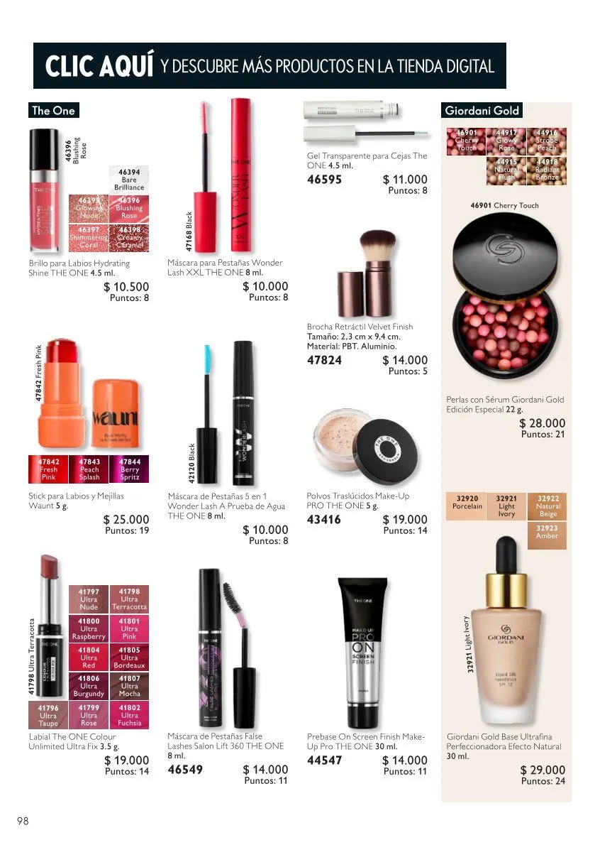 Catálogo de Oriflame Ofertas 11 de julio al 31 de julio 2026 - Página 98
