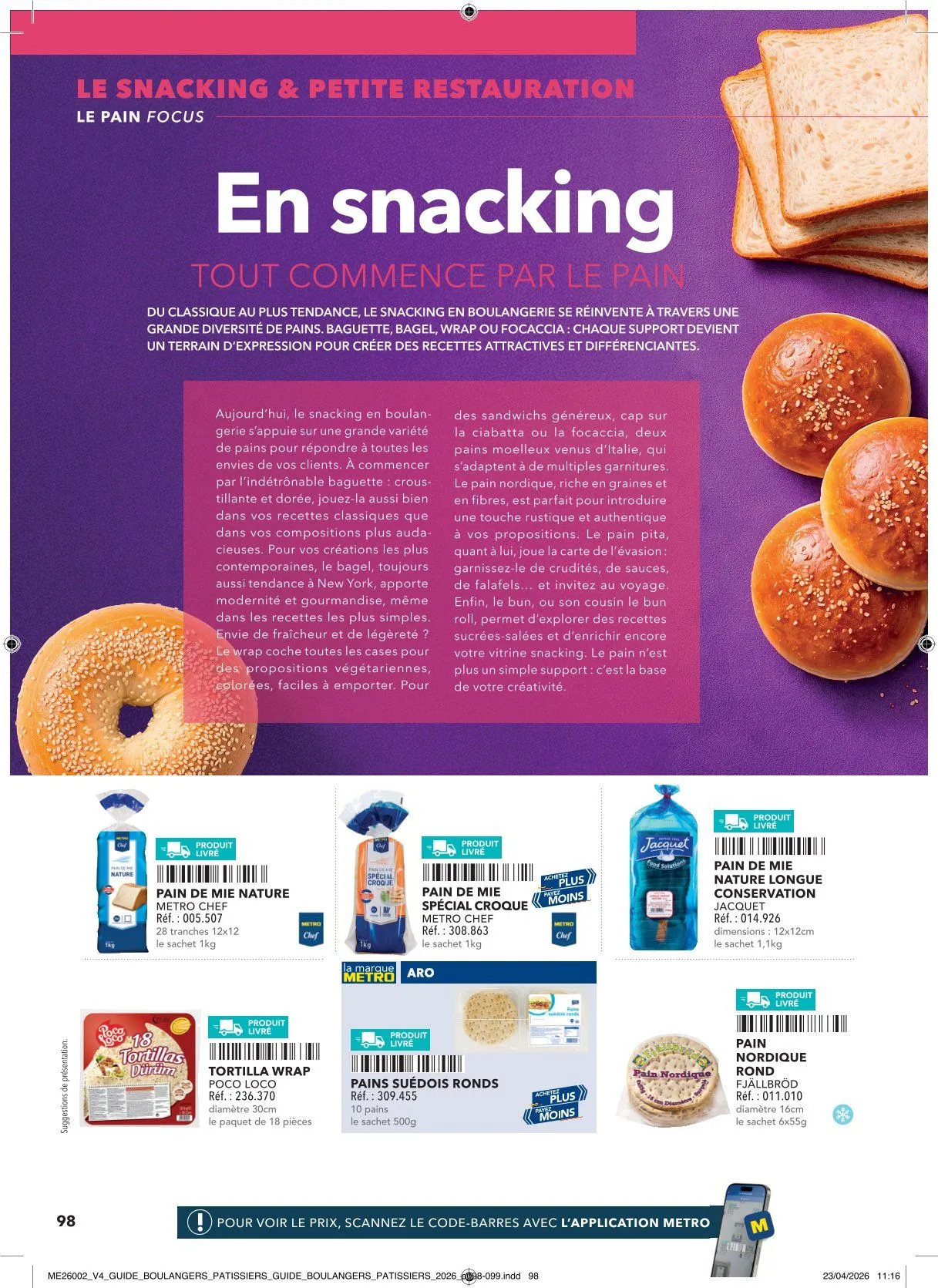 CATALOGUE du 29 avril au 31 mai 2026 - Catalogue page 98