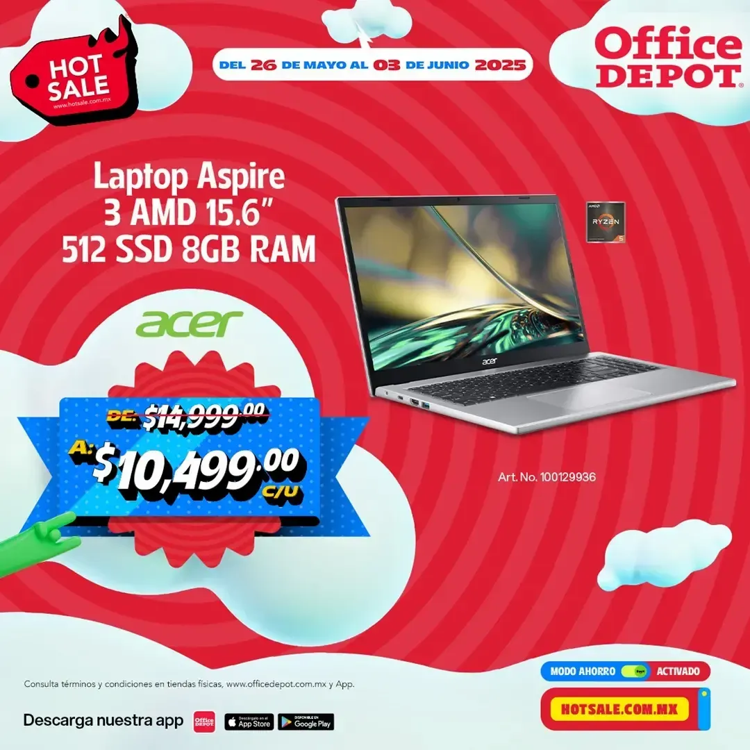 Catálogo de Office Depot Hot Sale 26 de mayo al 3 de junio 2025 - Pagina 6