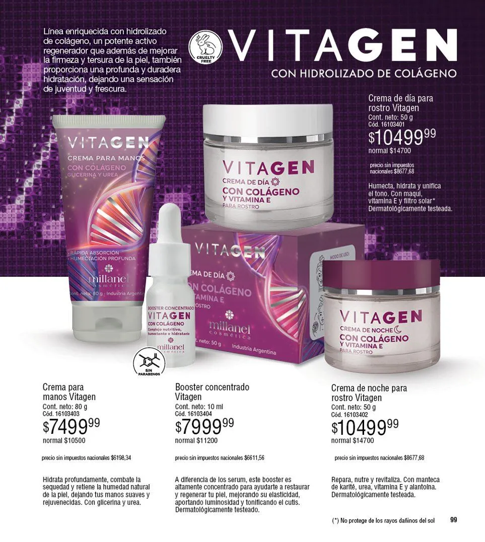 Ofertas de Catalogo Millanel 20 de octubre al 10 de noviembre 2025 - Página 99 del catálogo