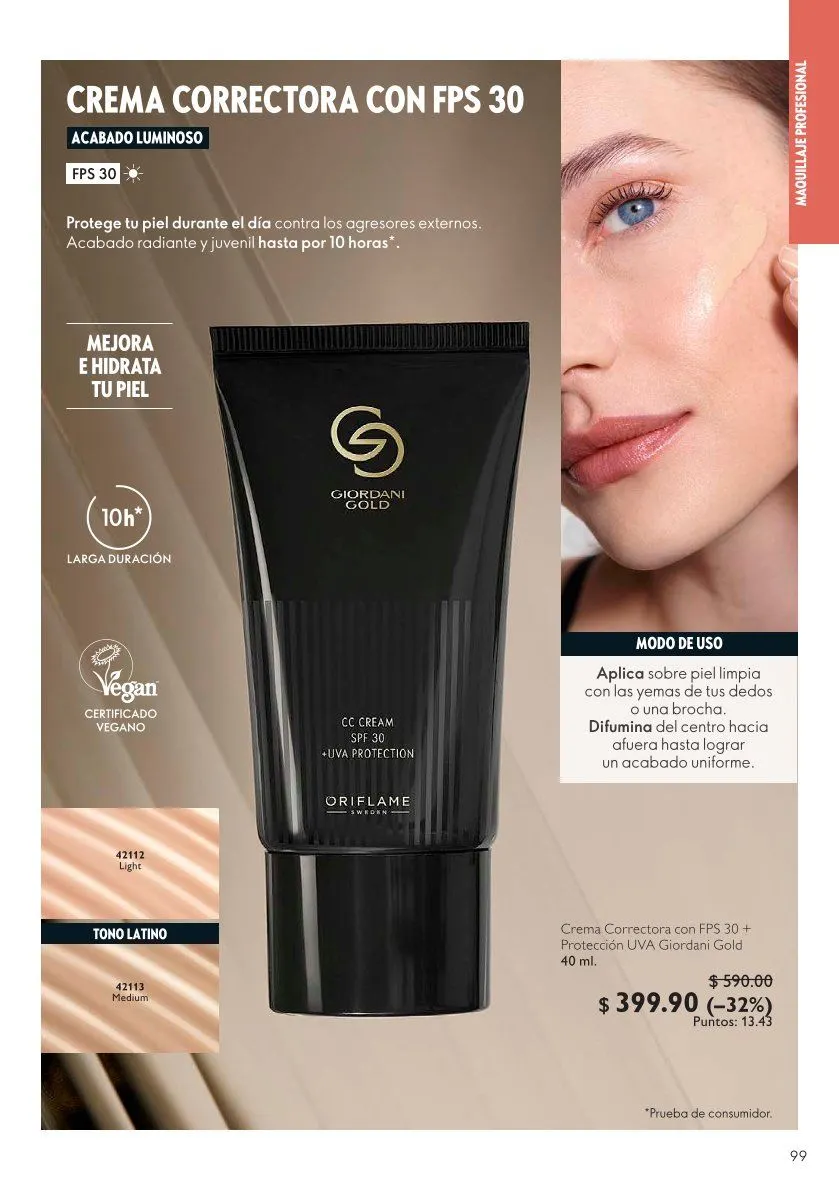 Catálogo de Oriflame Ofertas 11 de julio al 31 de julio 2026 - Pagina 99