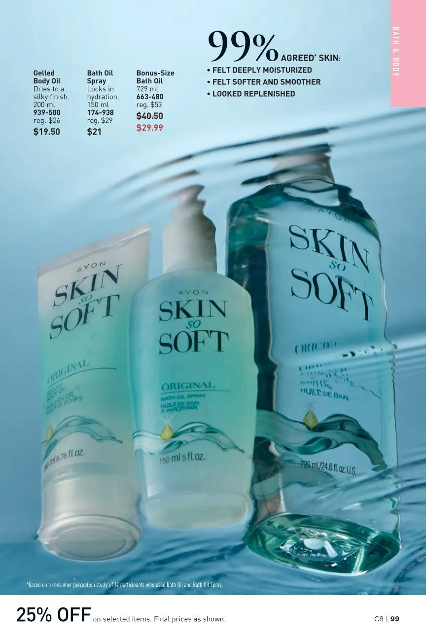 Avon Sales from April 7 to April 20 2026 - flyer page 99
