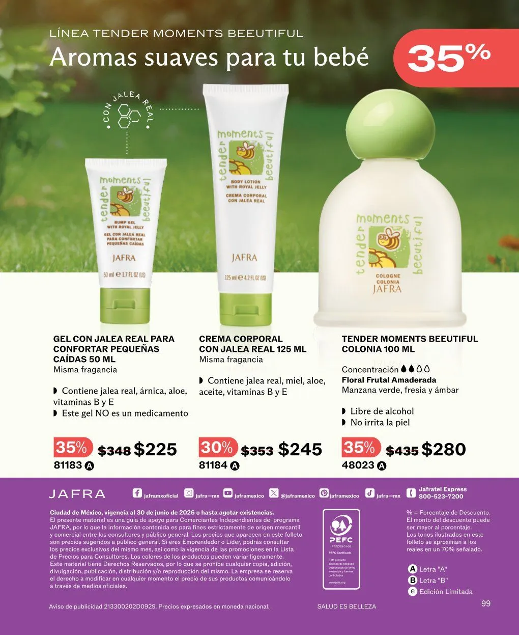 Catálogo de Jafra Ofertas 1 de junio al 30 de junio 2026 - Pagina 99