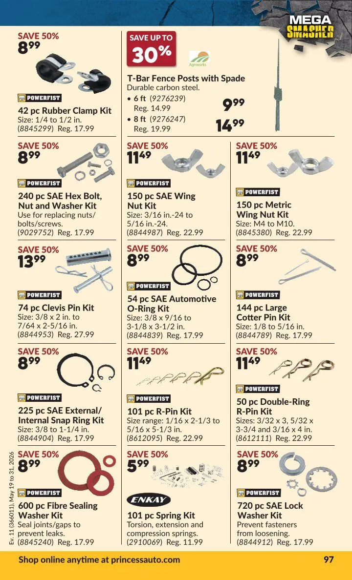  Princess Auto flyers from May 19 to May 31 2026 - flyer page 100