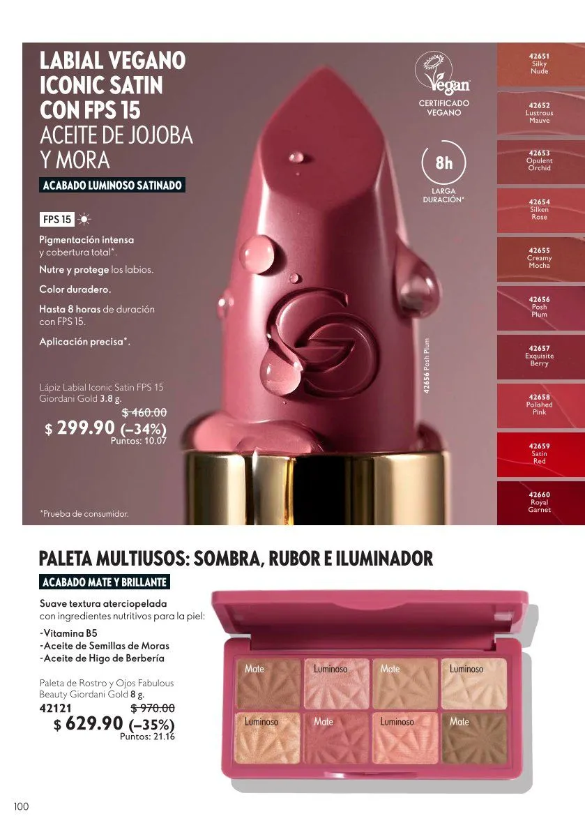 Catálogo de Oriflame Ofertas 11 de julio al 31 de julio 2026 - Pagina 100