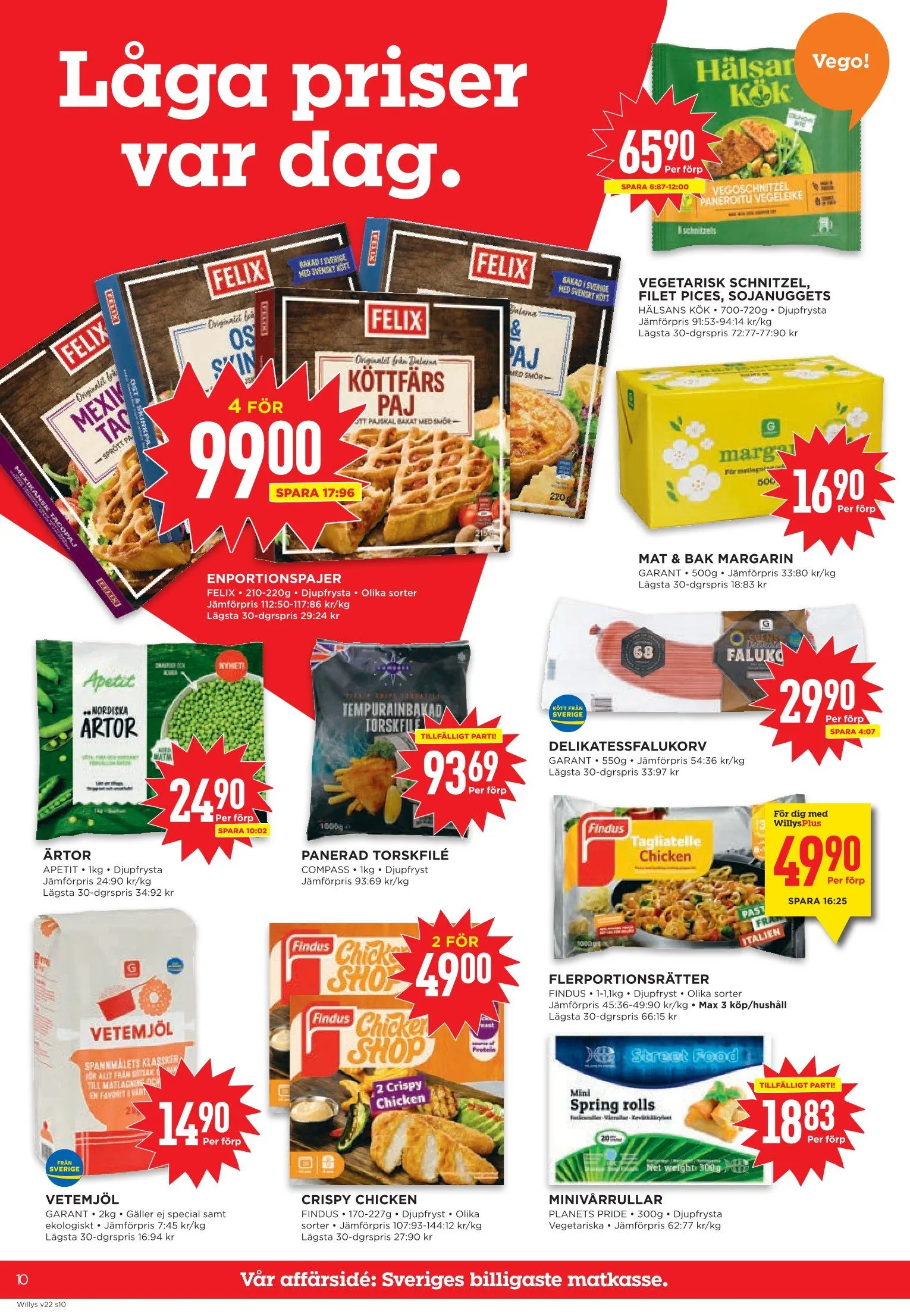 Willys Erbjudanden från 25 maj till 31 maj 2026 - Reklamblad sidor 10
