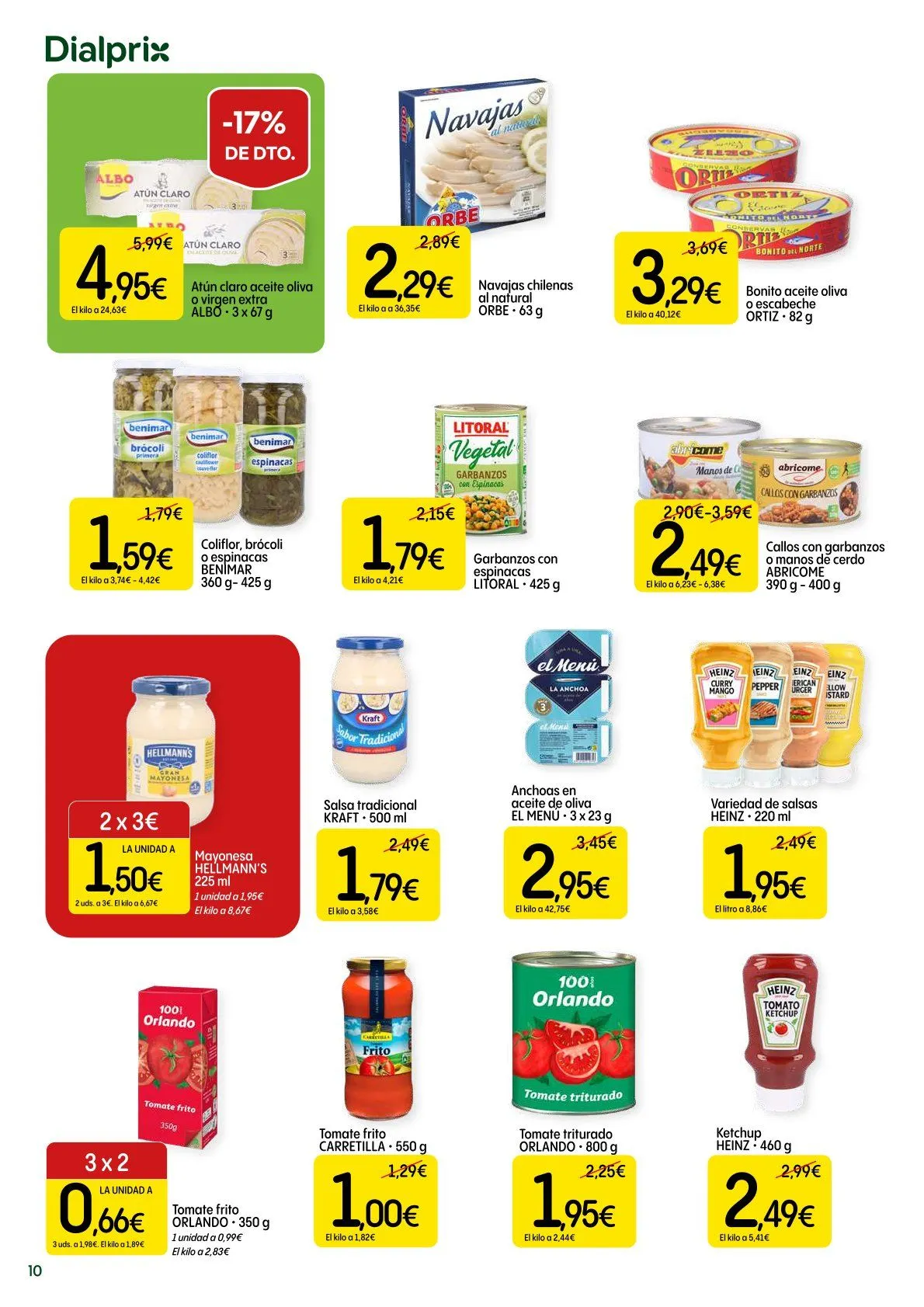 Catálogo de Dialprix Ofertas 16 de julio al 29 de julio 2026 - Página 10